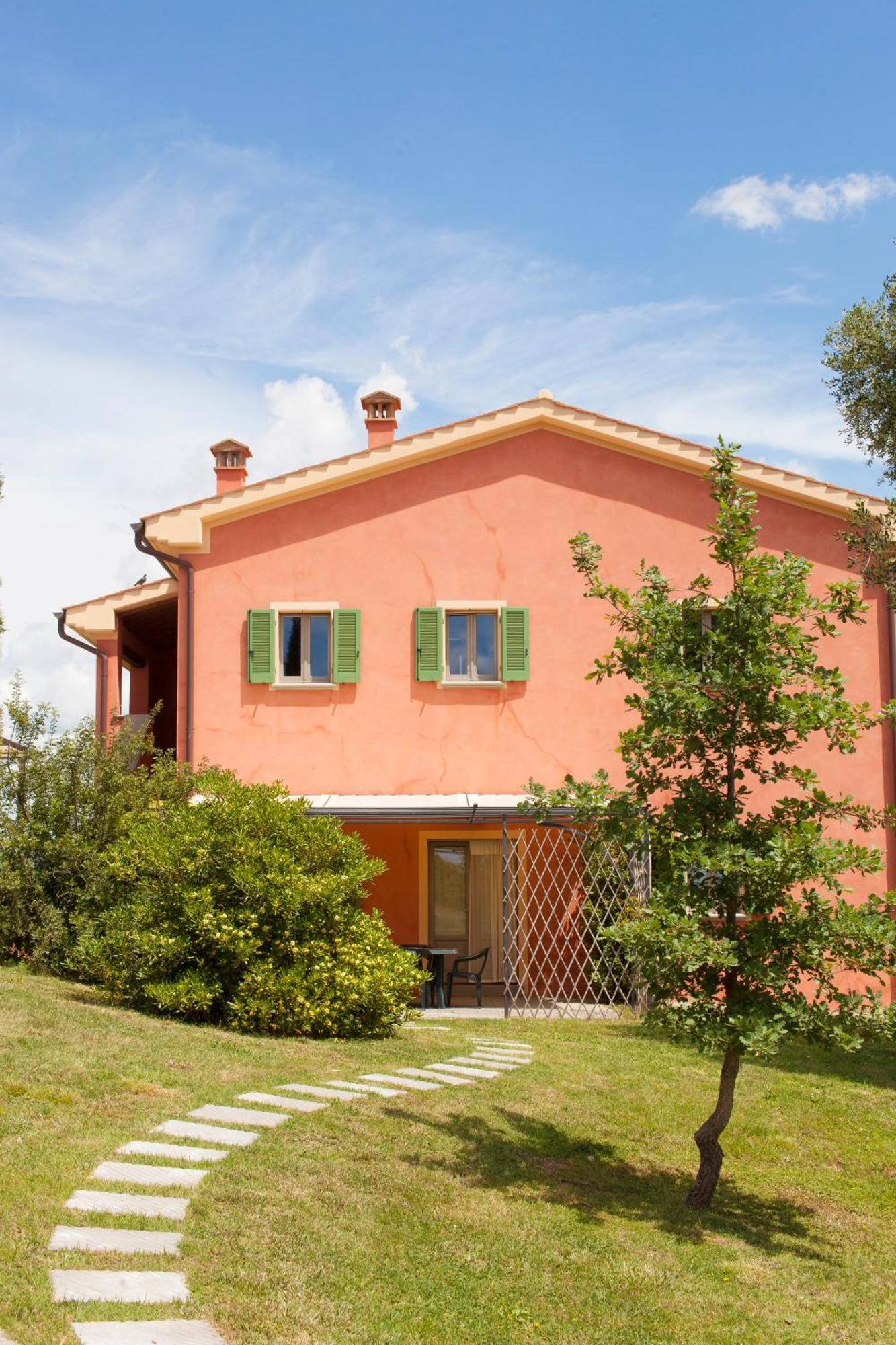 Agriturismo Bio Podere Doganelle Giuncarico エクステリア 写真